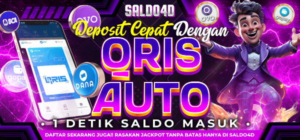 SALDO4D SLOT GACOR QRIS